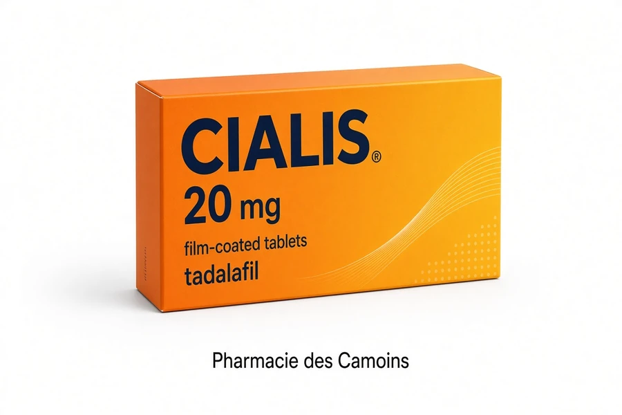 Cialis 20 mg comprimé tadalafil boîte pharmacie