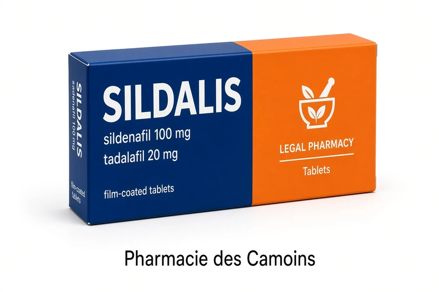 Sildalis 120 mg comprimés sildénafil tadalafil