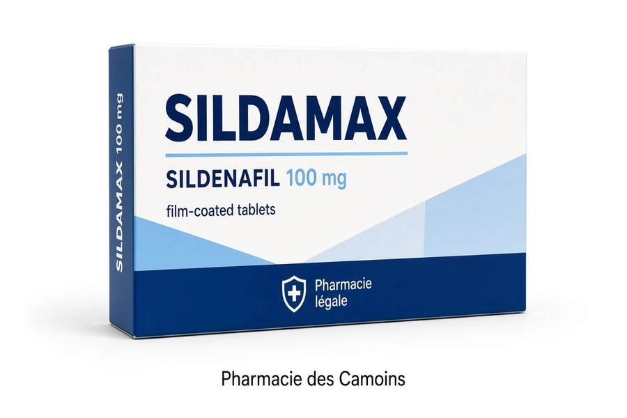 Sildamax 100 mg plaquette comprimés sildénafil