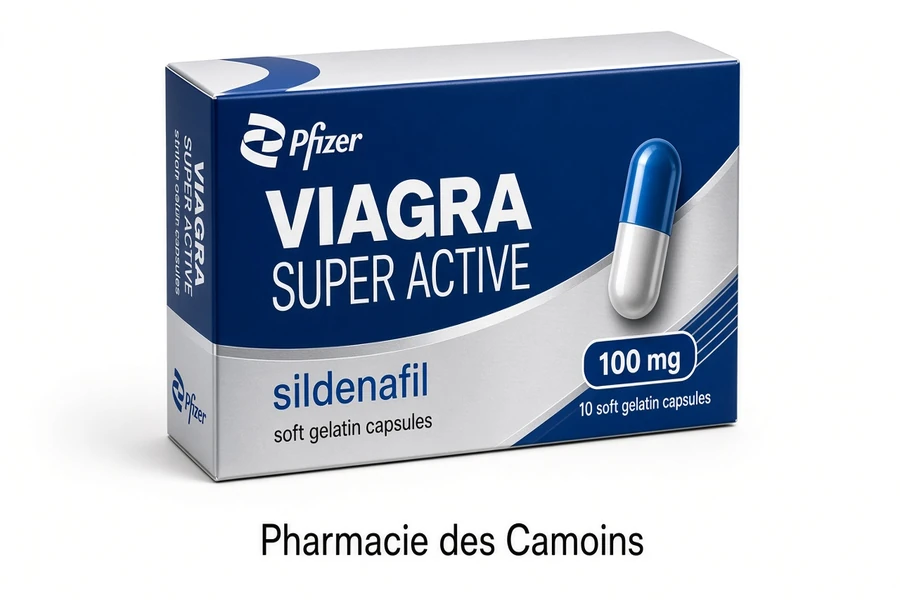 Viagra Super Active gélules sildénafil 100 mg