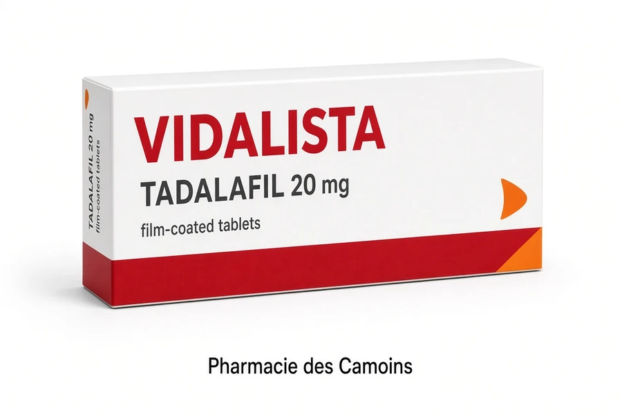 Vidalista comprimés tadalafil pelliculés